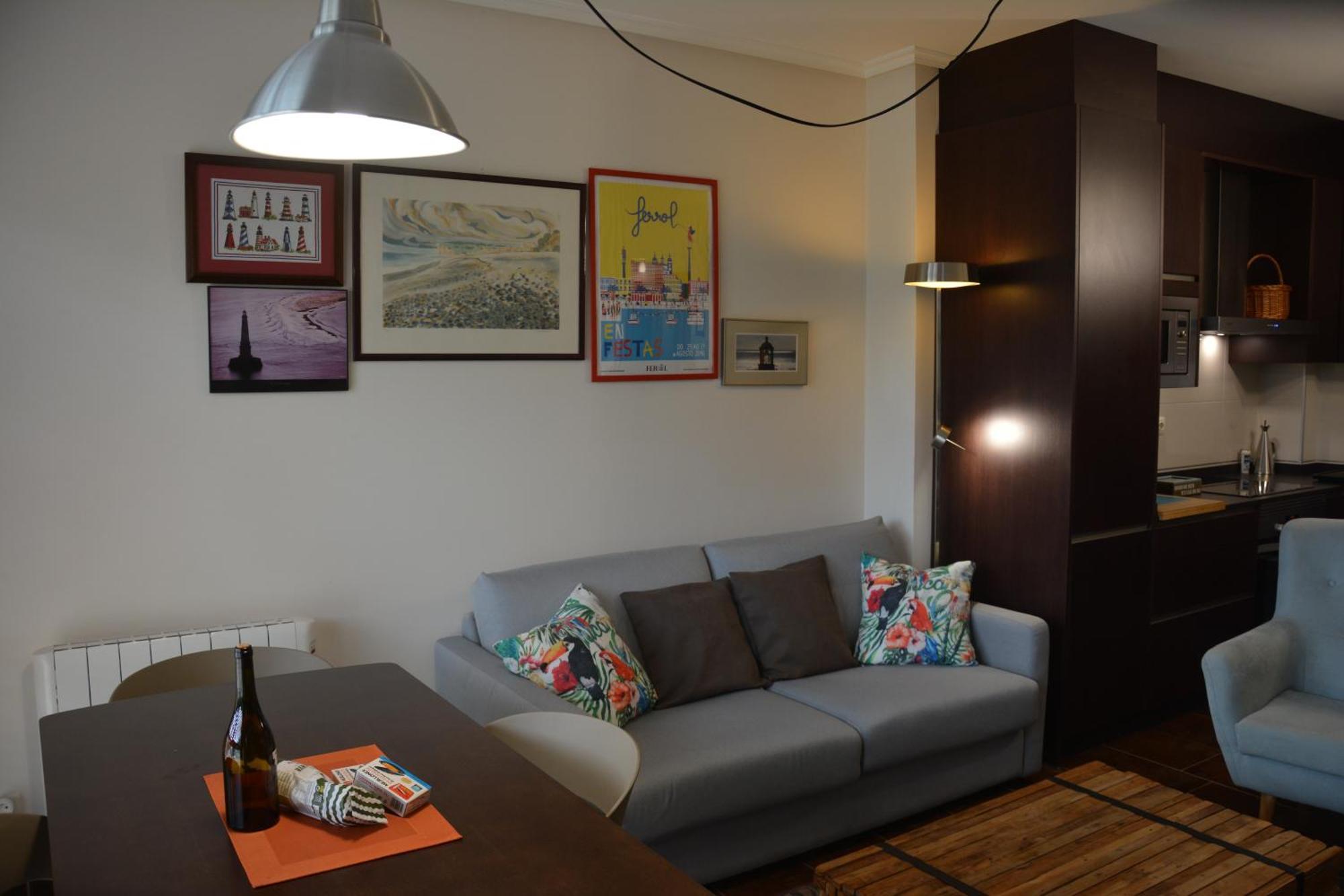 Apartamento Lagartino Illa de Arousa Exterior foto